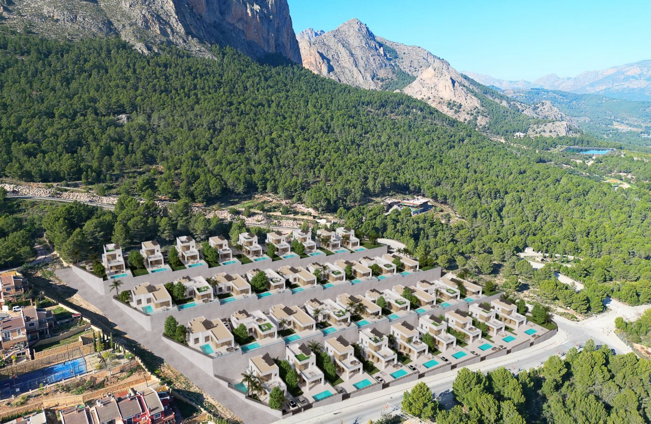 Nieuwbouw Woningen - Herenhuis - Polop