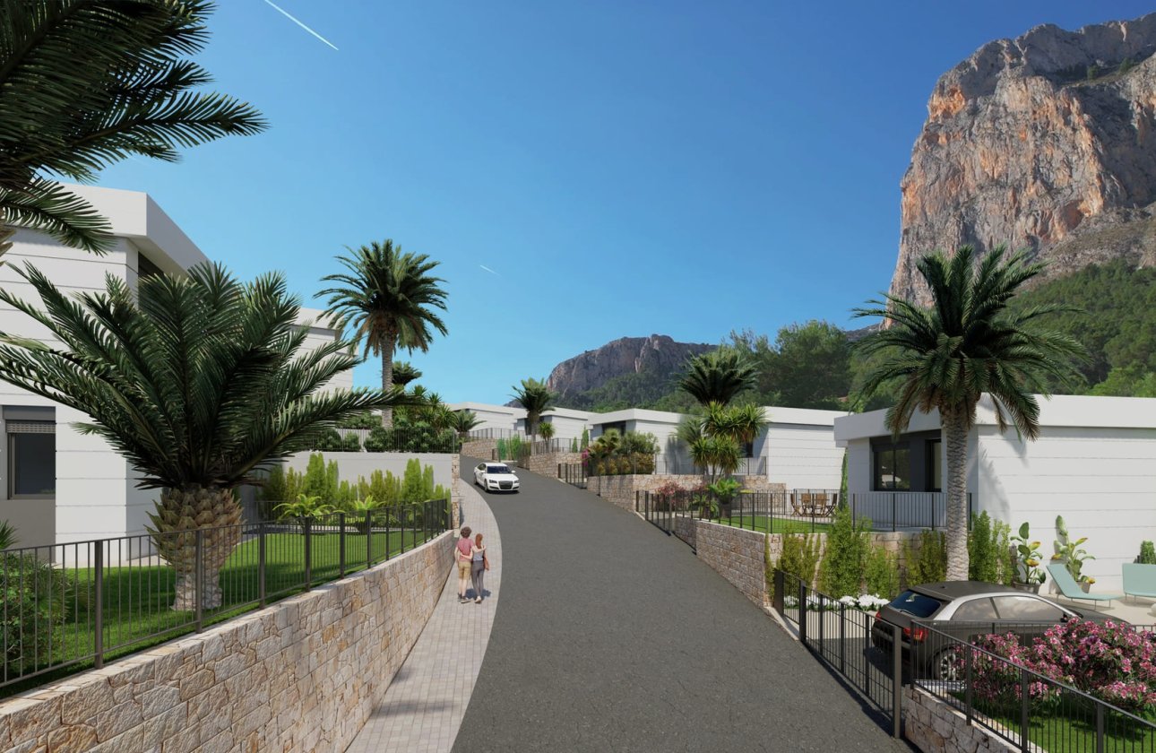 Nouvelle construction - Maison de ville - Polop