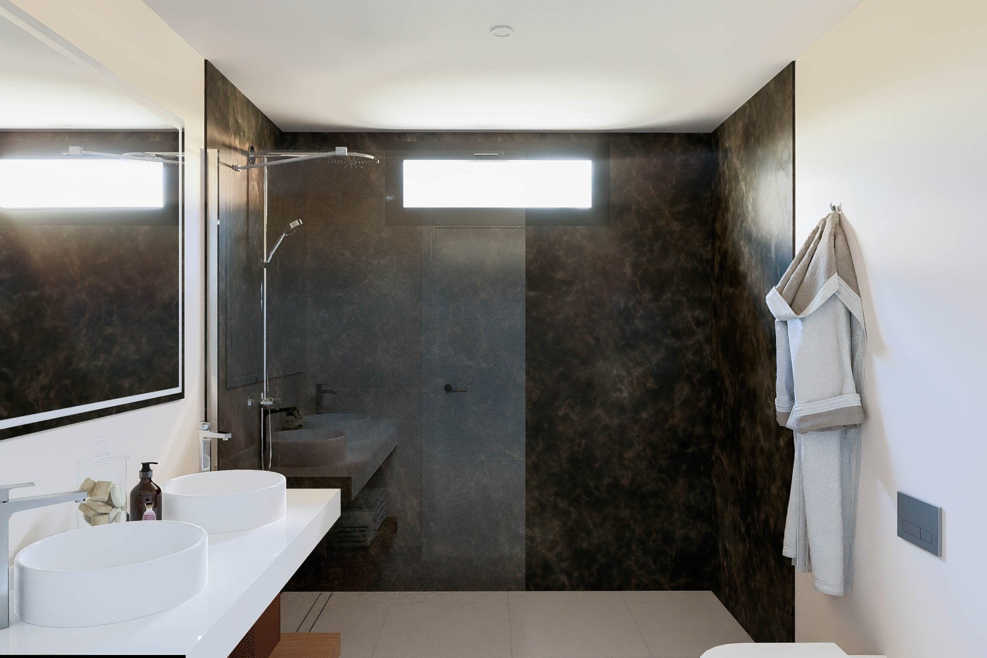 Obra nueva - Adosado - Baños y Mendigo