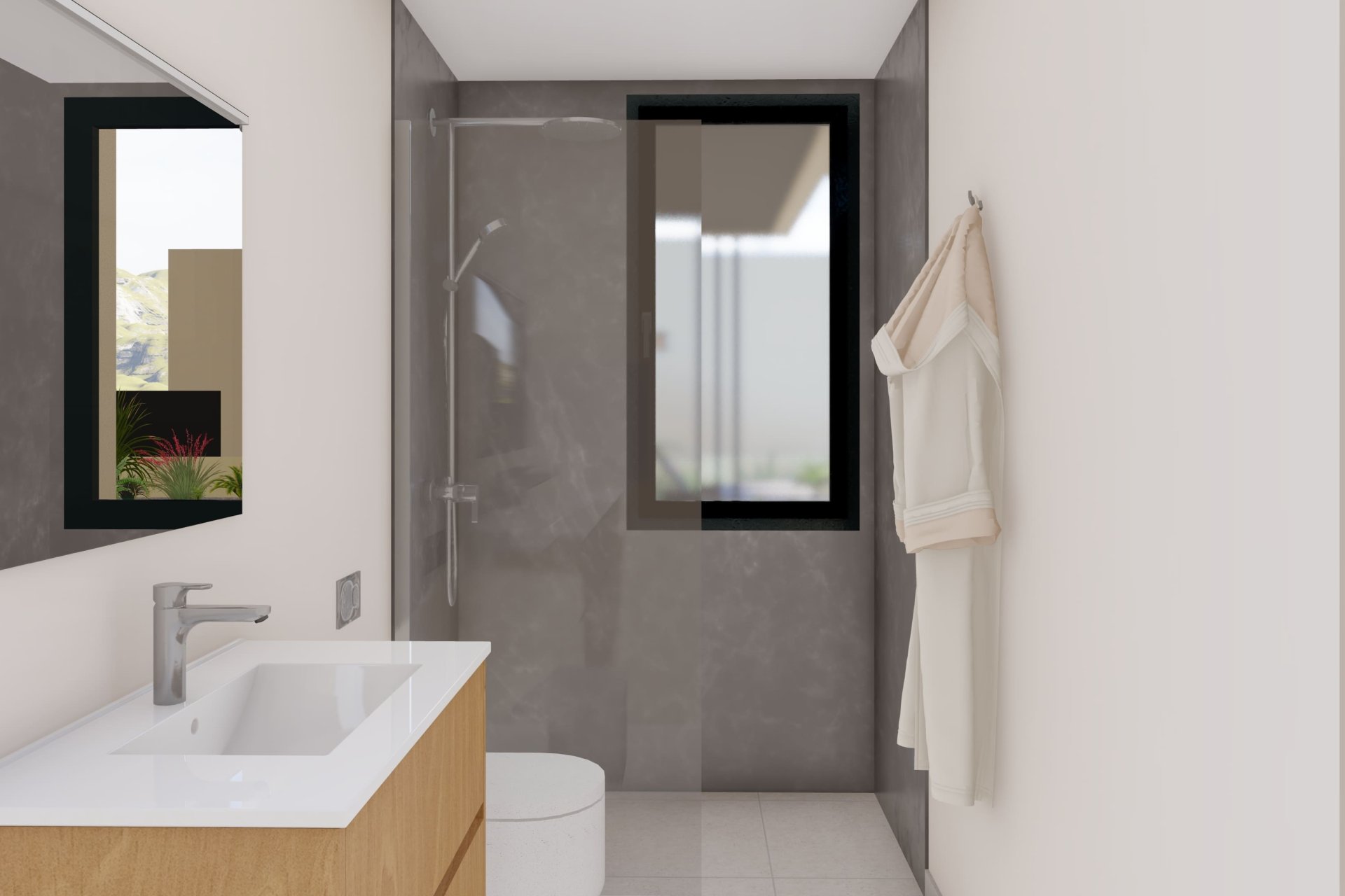 Obra nueva - Adosado - Baños y Mendigo