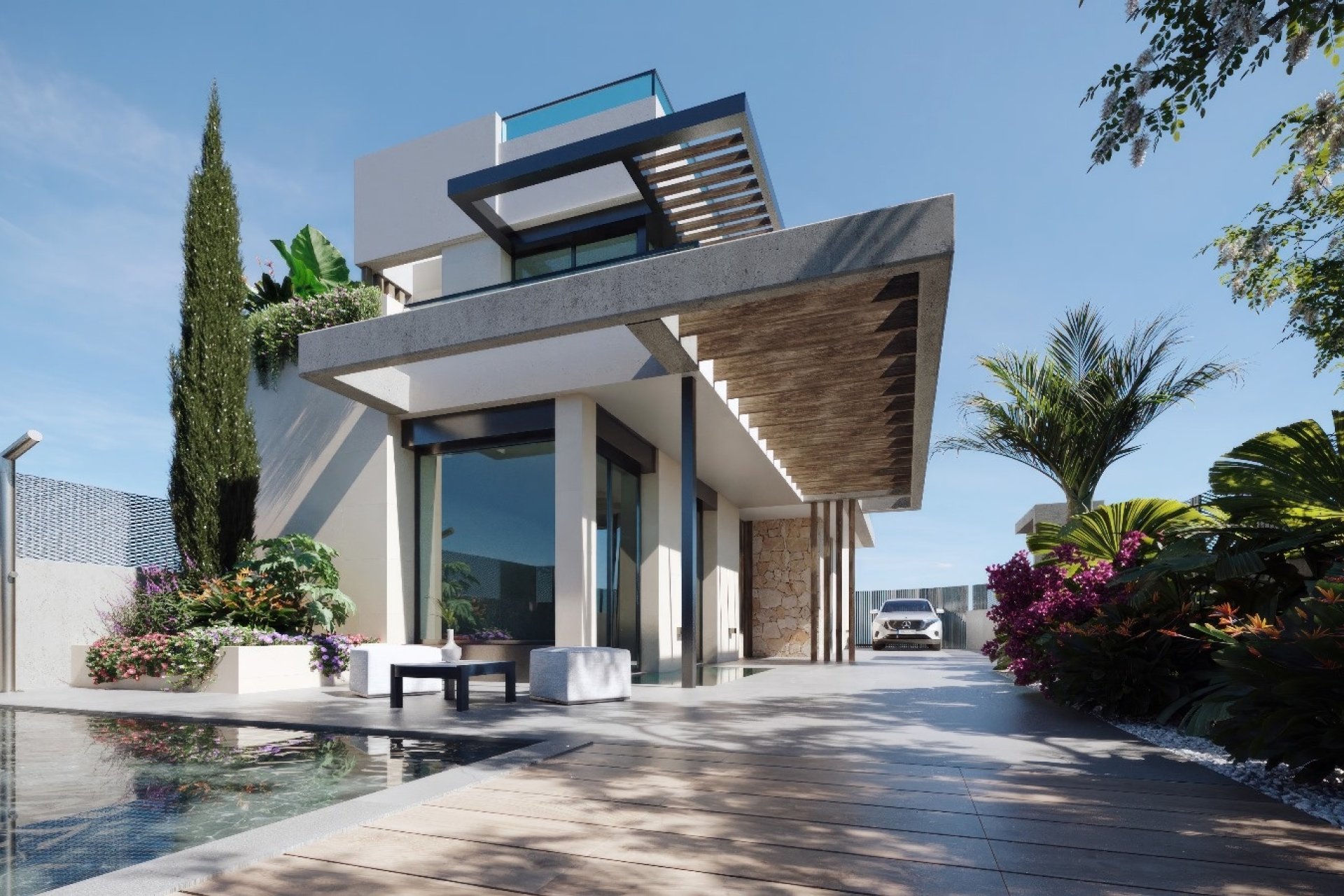 Obra nueva - Adosado - Santa Rosalía