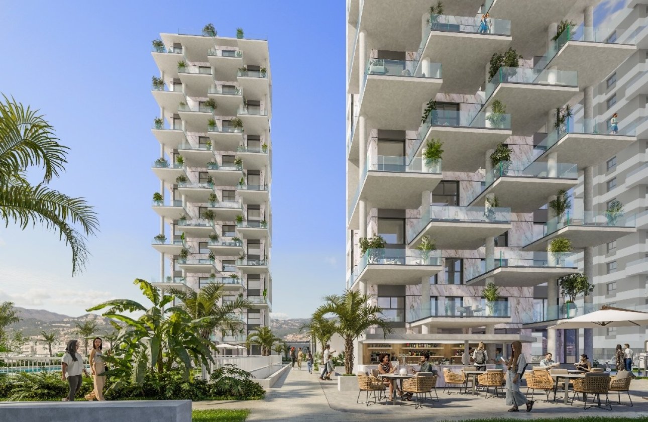 Obra nueva - Apartamento / piso - Calpe