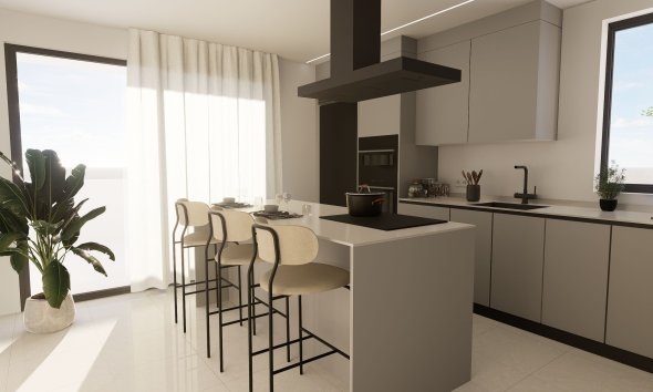 Nouvelle construction - Maison de ville - Alicante - Alicante (Alacant)